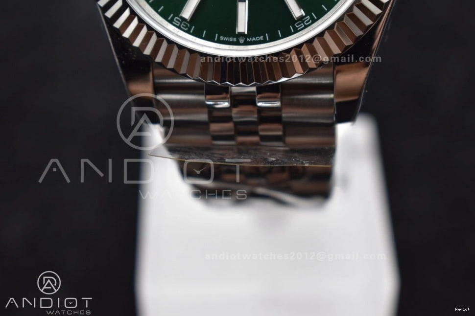 DIWF Green on 126334 SA3235 Steel Dial Sundust Best DateJust Jubilee 1:1 Edition 904L Bracelet 41 0410